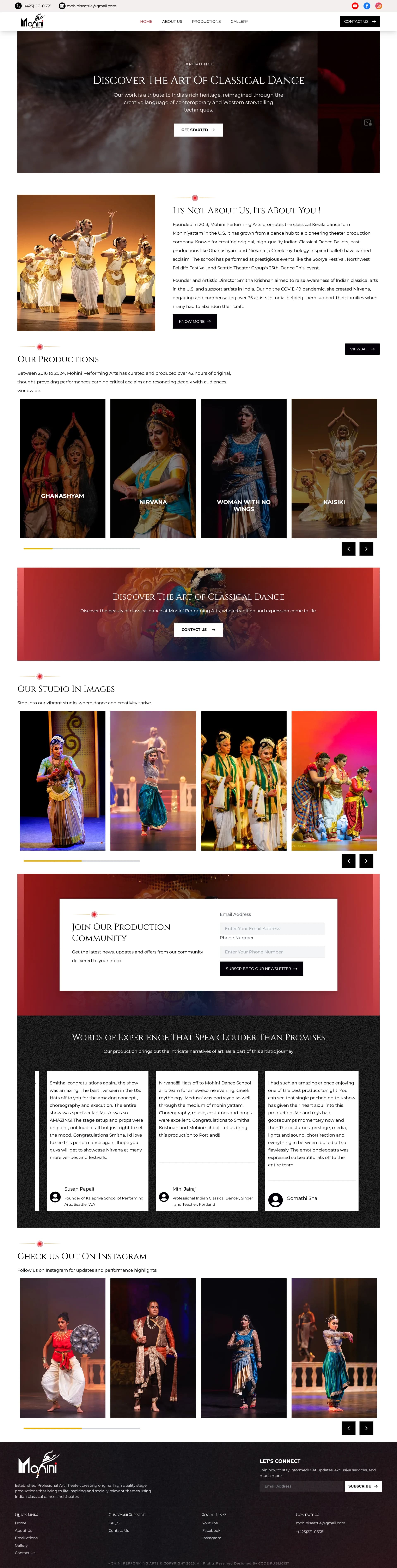 Mohini Performing Arts